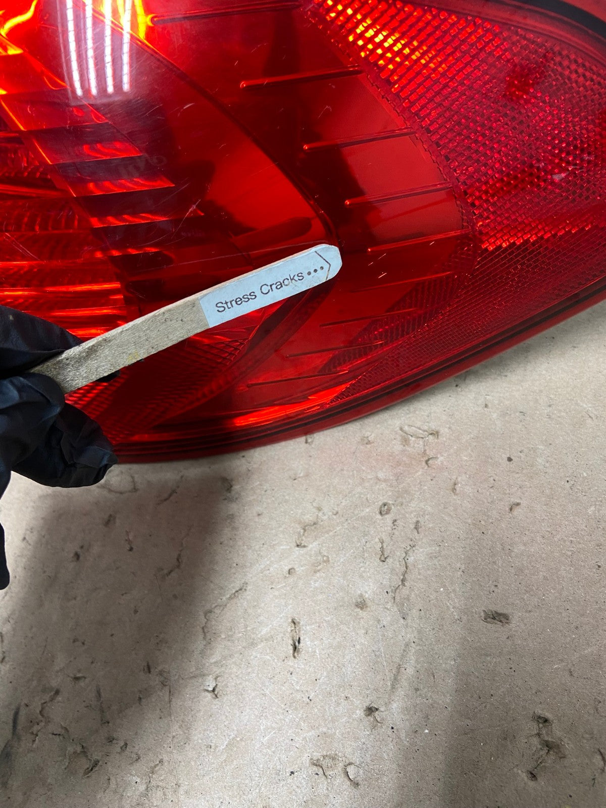 2008 to 2014 Subaru Tribeca Right Passenger RH Side Tail Light AG4949 LK5