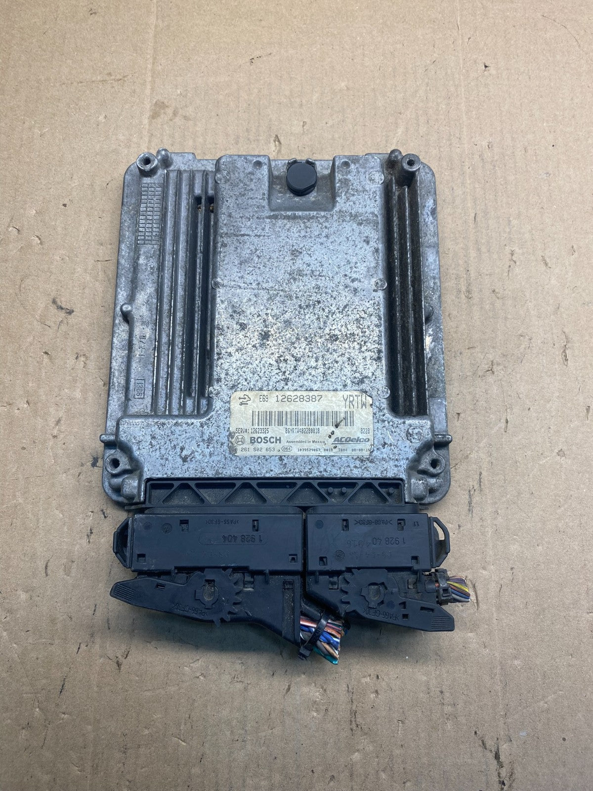2008 2009 GMC Acadia Traverse Engine Control Unit Module ECM ECU AE7755 DG0