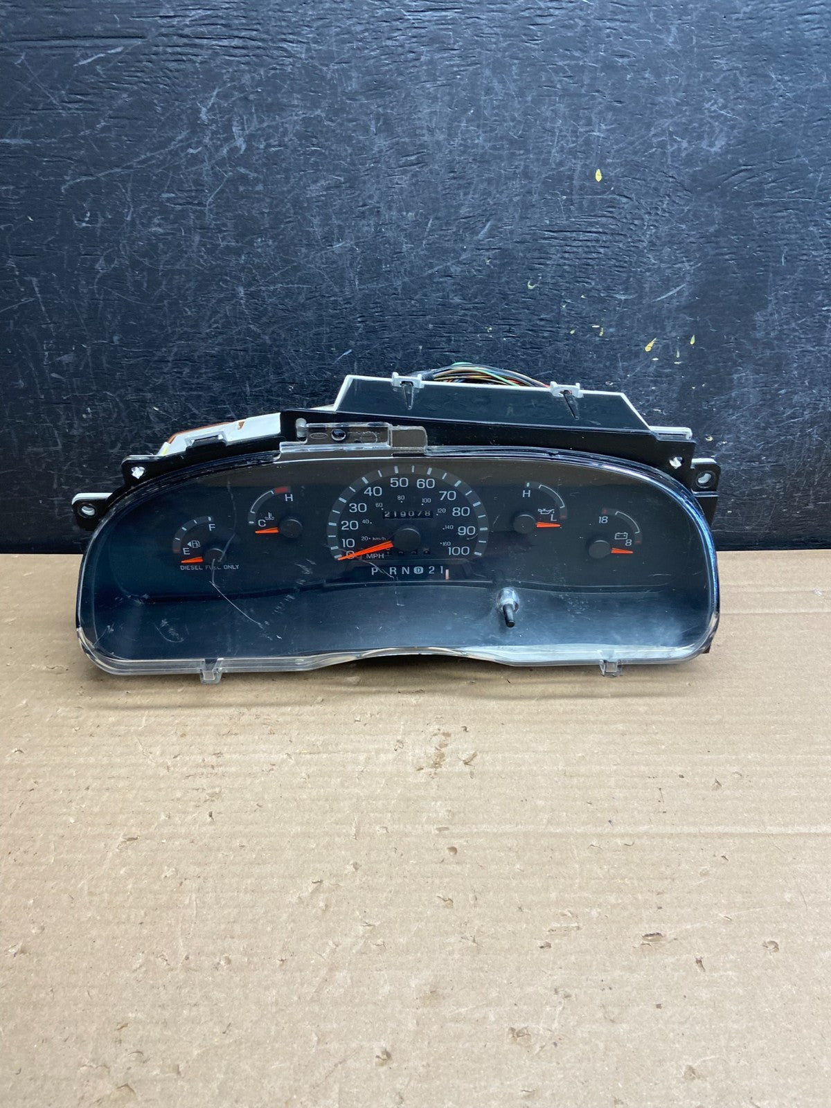 2001-2002 Ford Econoline E250 E350 Van Speedometer Instrument Cluster AG0315 DG0