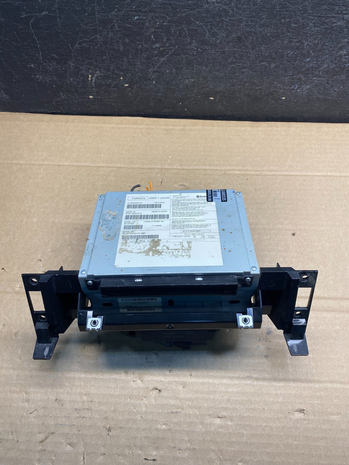 2012 to 2013 Land Rover Range Rover LR4 Radio Gps Cd Mechanism AE8174 DG3