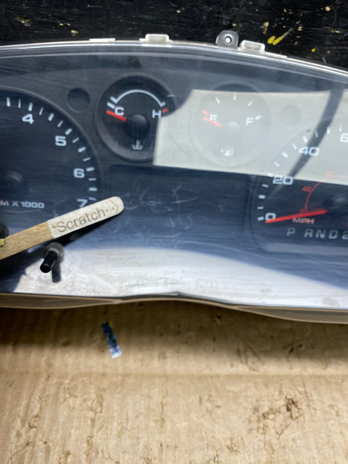 2004 Ford Ranger Gauge Speedometer Cluster Oem V7486  DG1