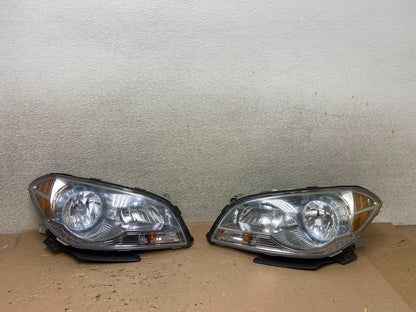2008 to 2012 Chevrolet Malibu Left+Right Side Set Headlights Oem AB0833 DW0