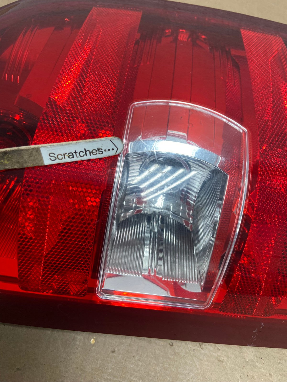 2007 to 2013 Chevrolet Silverado Right Passenger RH Side Tail Light AF4531 LK3
