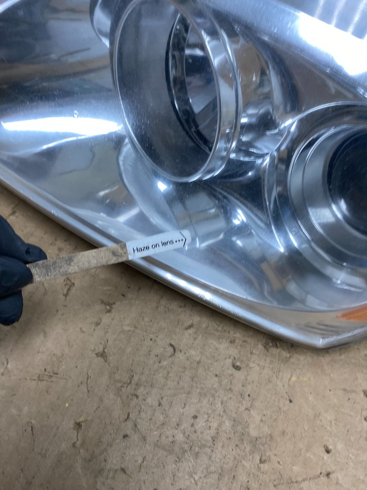 2008-2012 Kia Sedona Left Driver Lh Side Headlight Halogen AD1422 DW5
