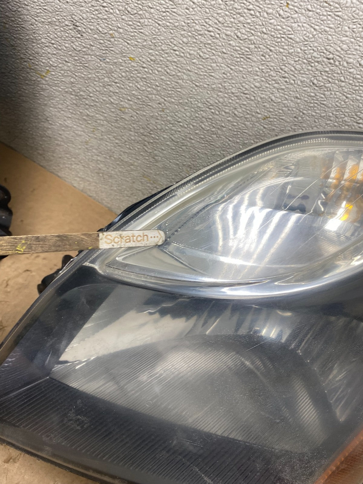 2010-2012 Nissan Sentra Halogen Left+Right Black Headlights W9033 DW6