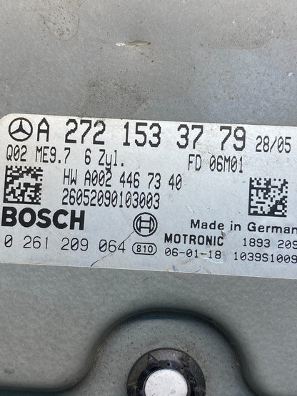 2006 to 2011 Mercedes 3.5L ECU E350 ML350 R350 Engine Computer Module ah3143 DG2