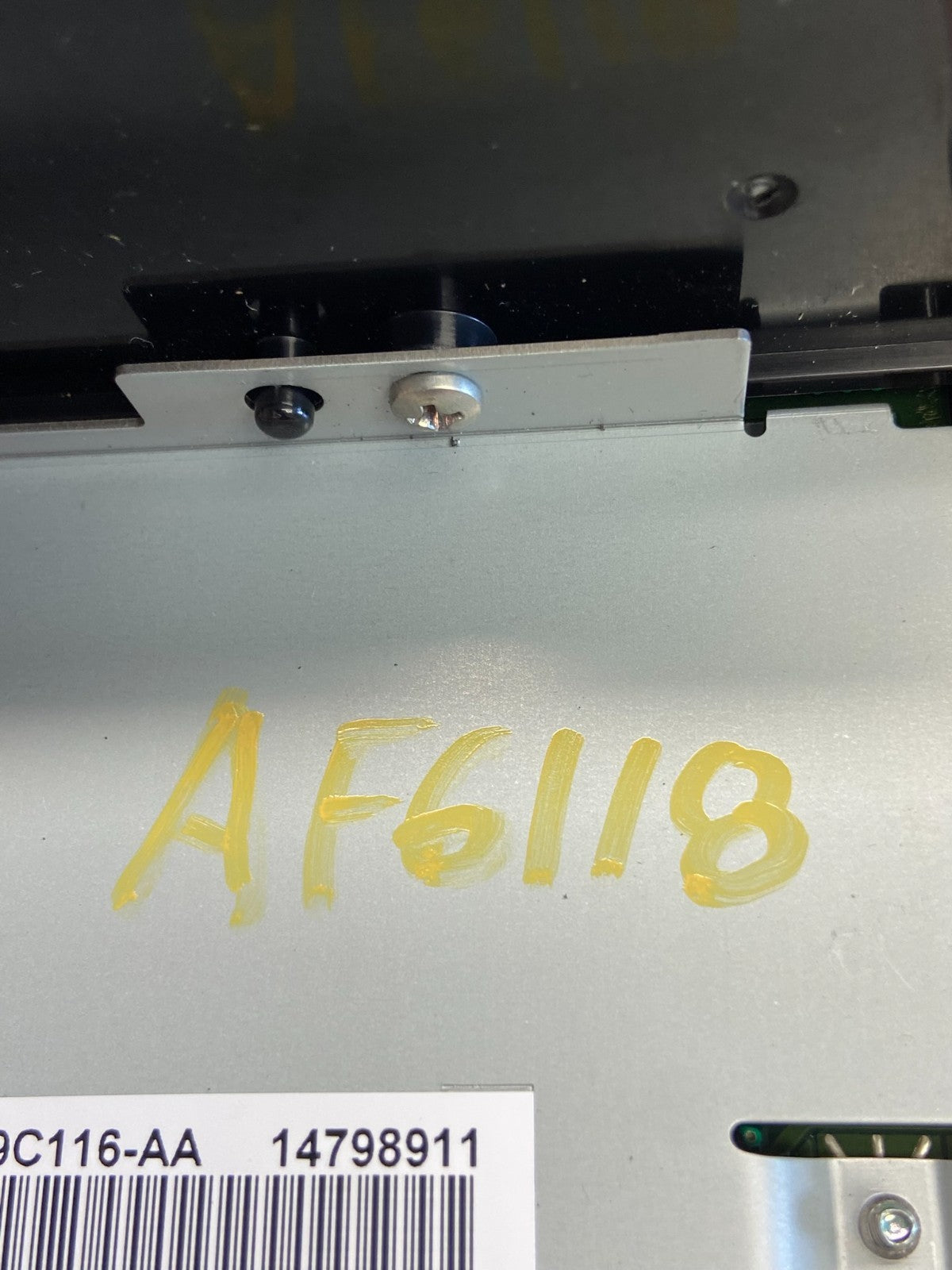 2011 2012 Lincoln Mkz Radio Audio Control Panel AF6118 DG6