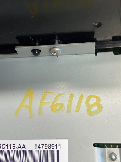 2011 2012 Lincoln Mkz Radio Audio Control Panel AF6118 DG6
