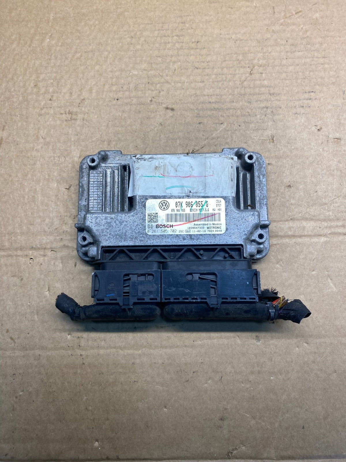 2011 - 2014 Volkswagen Jetta 2.5L Engine Computer Ecu Pcm Ecm Pcu AF7652 DG0