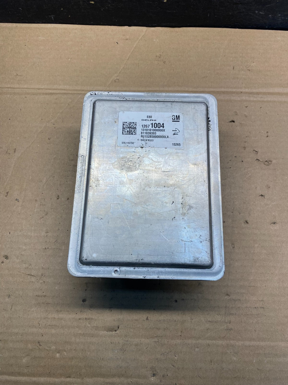 2013-2016 Chevrolet Malibu Verano Ecu Engine Control Module Unit Ecm AH9894 DG1