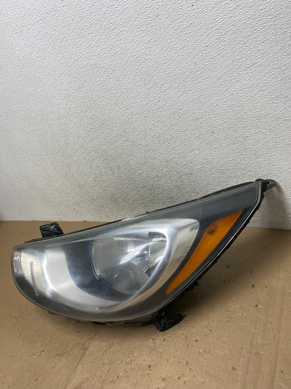 2013 to 2017 Hyundai Accent Left Driver LH Side Headlight AG4825 DW1