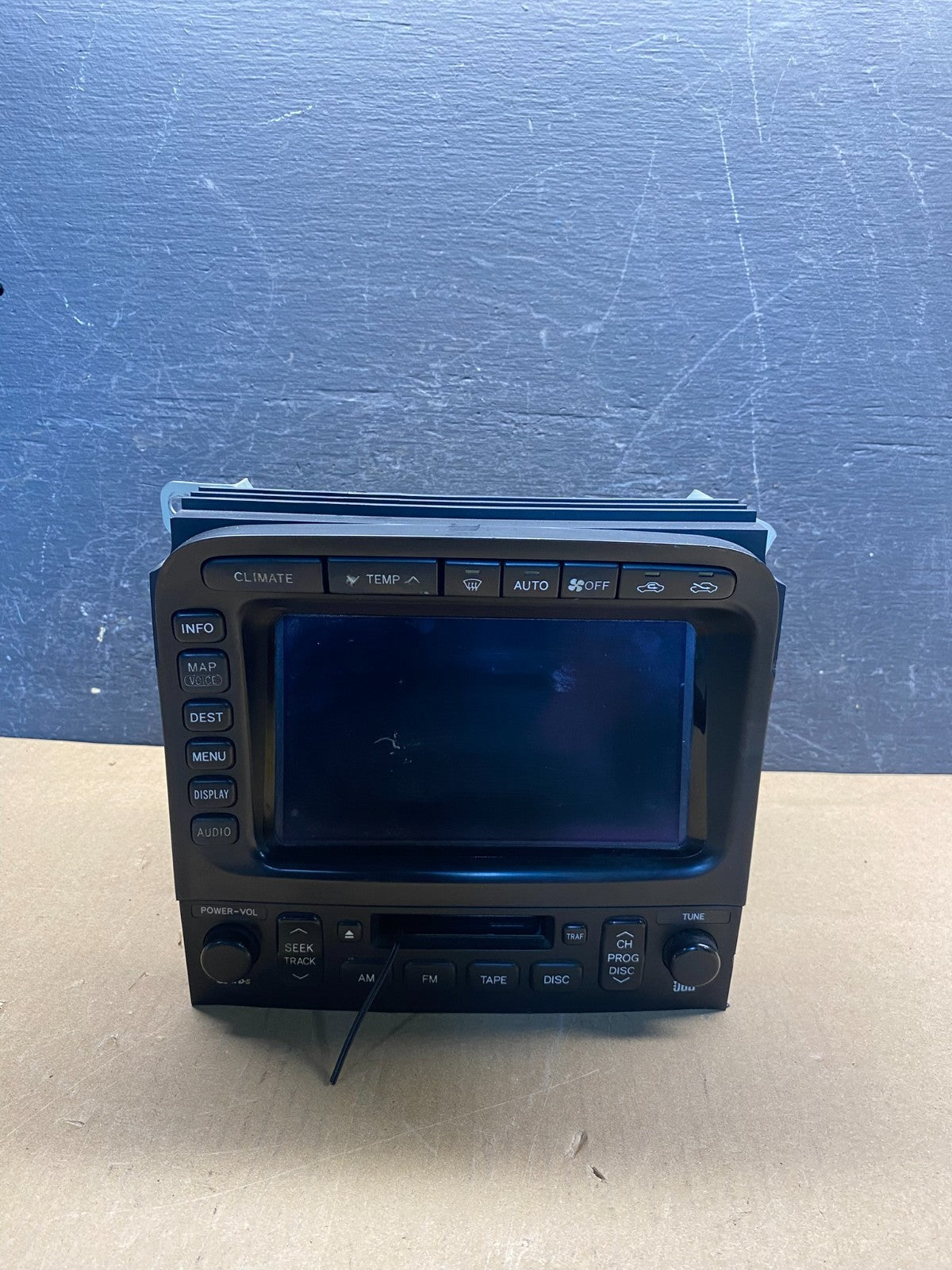 1997 to 2002 Lexus LX470 Navigation Radio AG1809 PS0