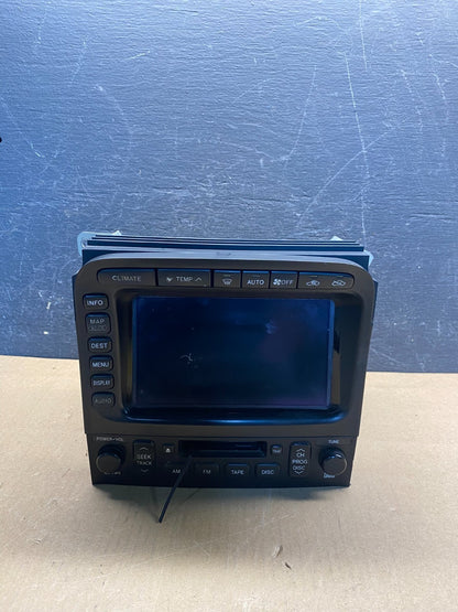 1997 to 2002 Lexus LX470 Navigation Radio AG1809 PS0