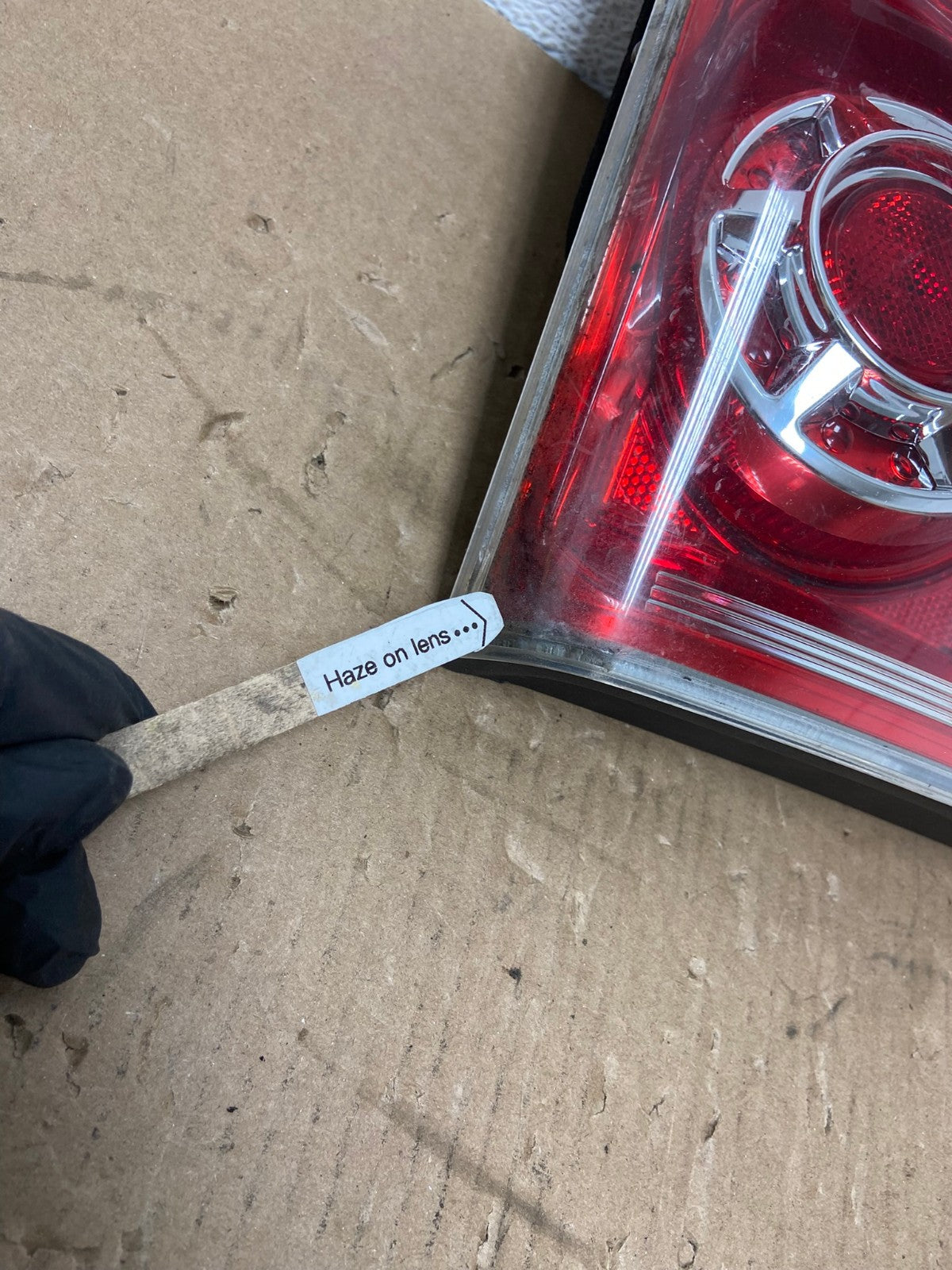 2007 to 2012 GMC Acadia Right Passenger Rh Hatch Tail Light Inner AD7718 LK4