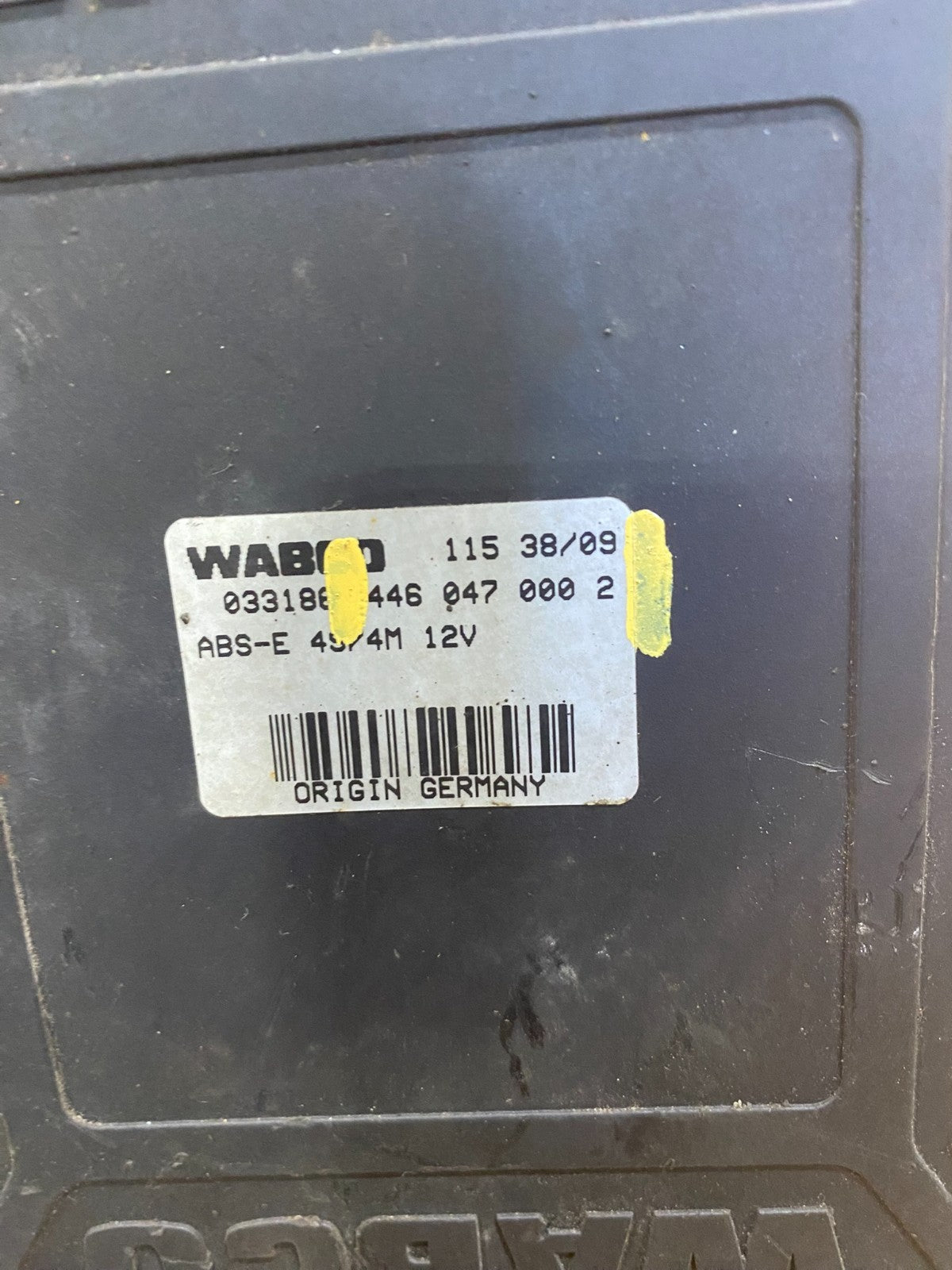 Wabco ABS Pump Hydraulic W/ Module P/N 4460470002 aa33286