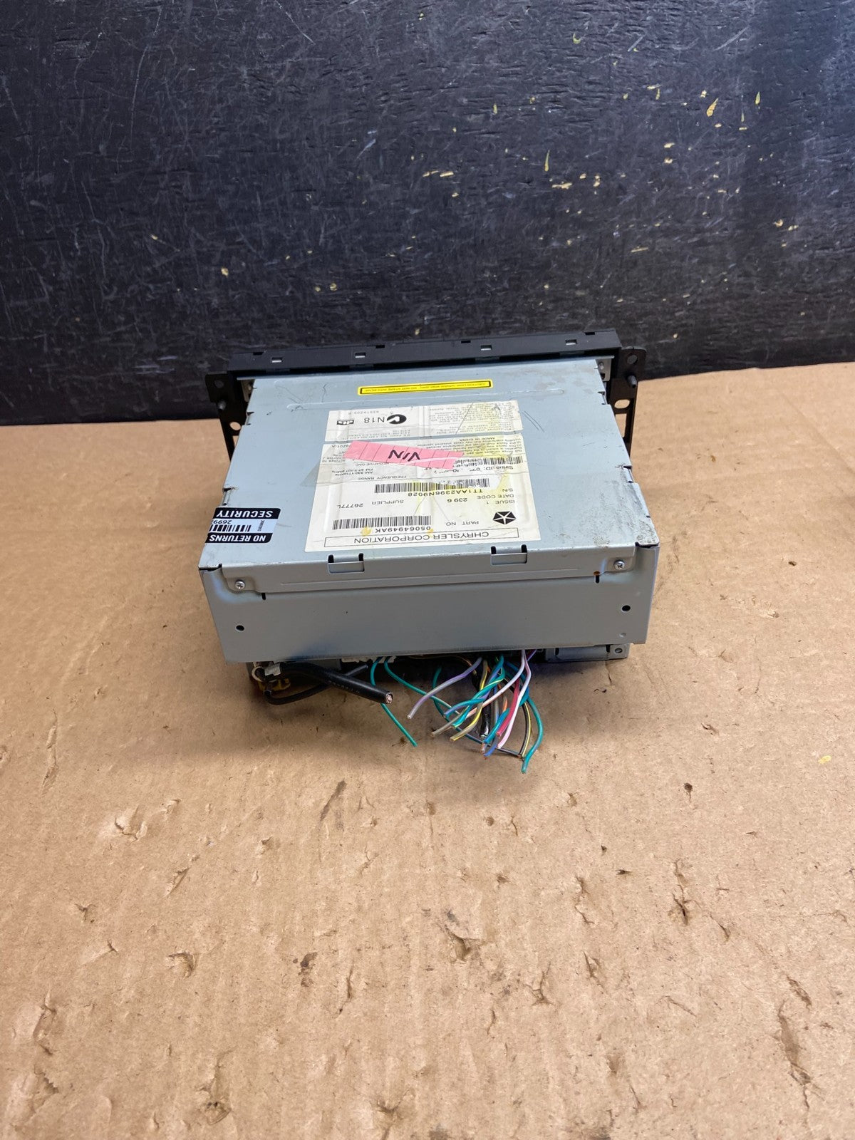 2007-2014 Chrysler Dodge Jeep Ram Radio CD MP3 AUX Receiver AI3134 DG3