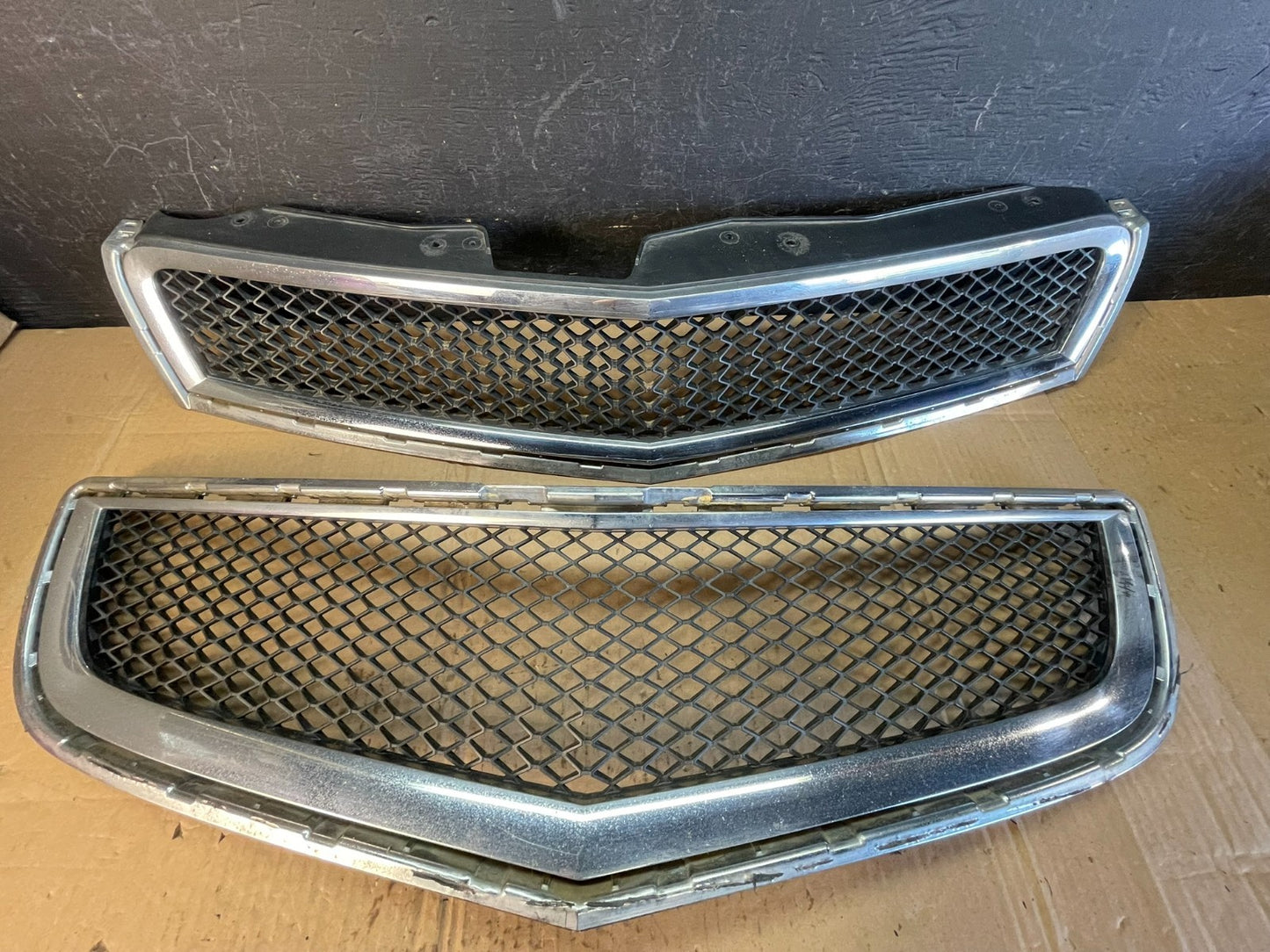 2009-2012 Chevrolet Traverse Chrome Upper Lower Grill Grille Set ac5448 DG0