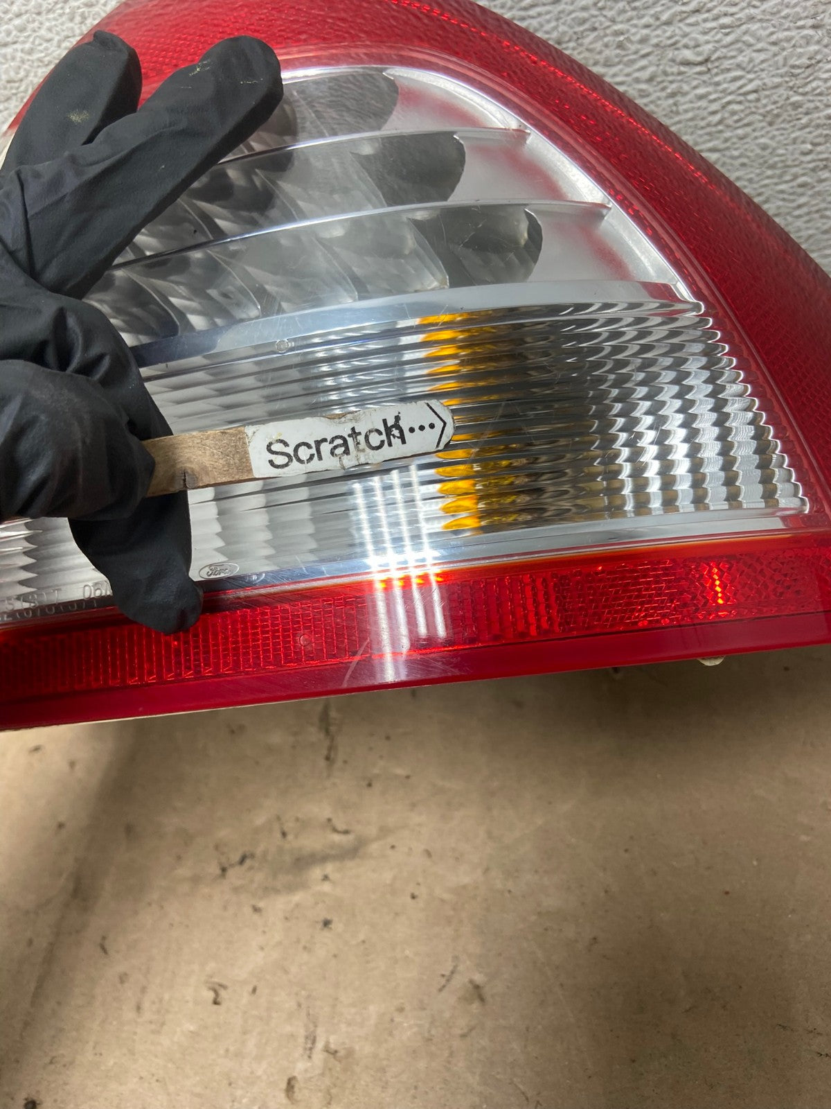 2006-2009 Mercury Milan Right Passenger Side Tail Light AG4793 LK3