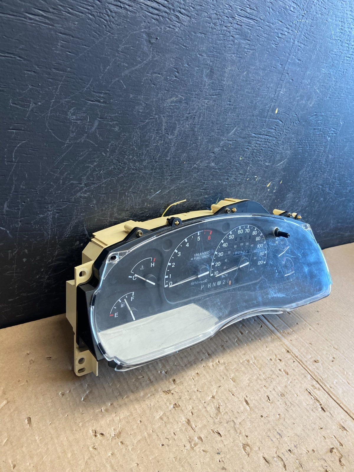 1999 to 2000 Ford Ranger Speedometer Instrument Cluster AE4140 DG2