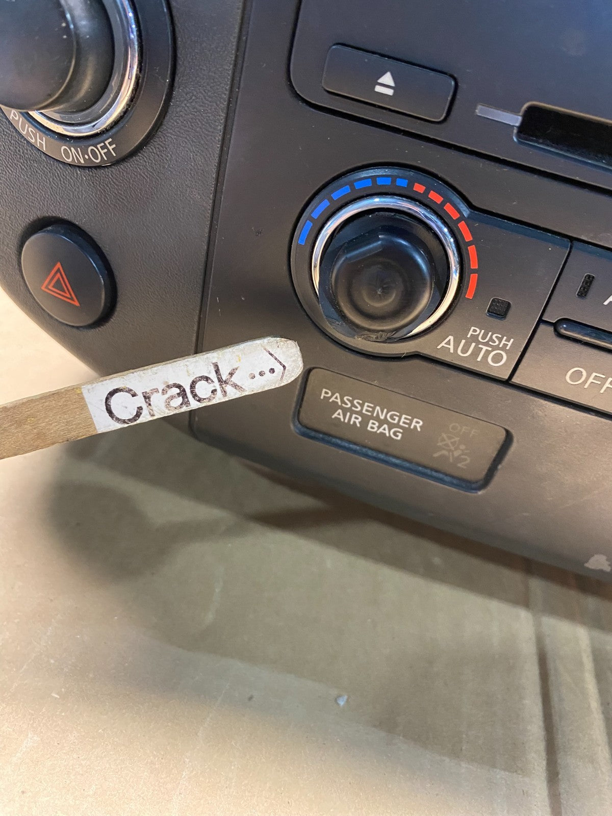 2008 2012 Nissan Pathfinder Radio A/C Heat Temperature Climate Control AI0155 DW2