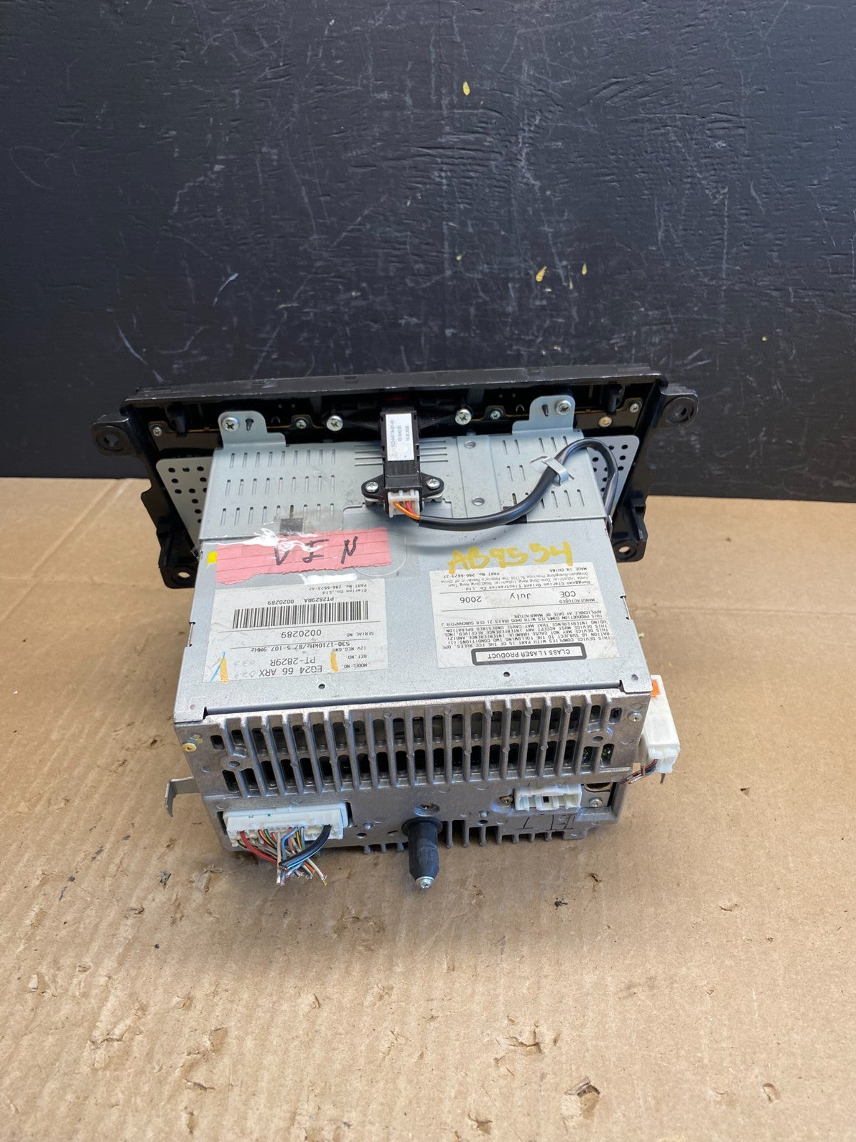 2007 2008 2009 Mazda CX7 Audio Radio Receiver Am-Fm-CD ab9554 DG3