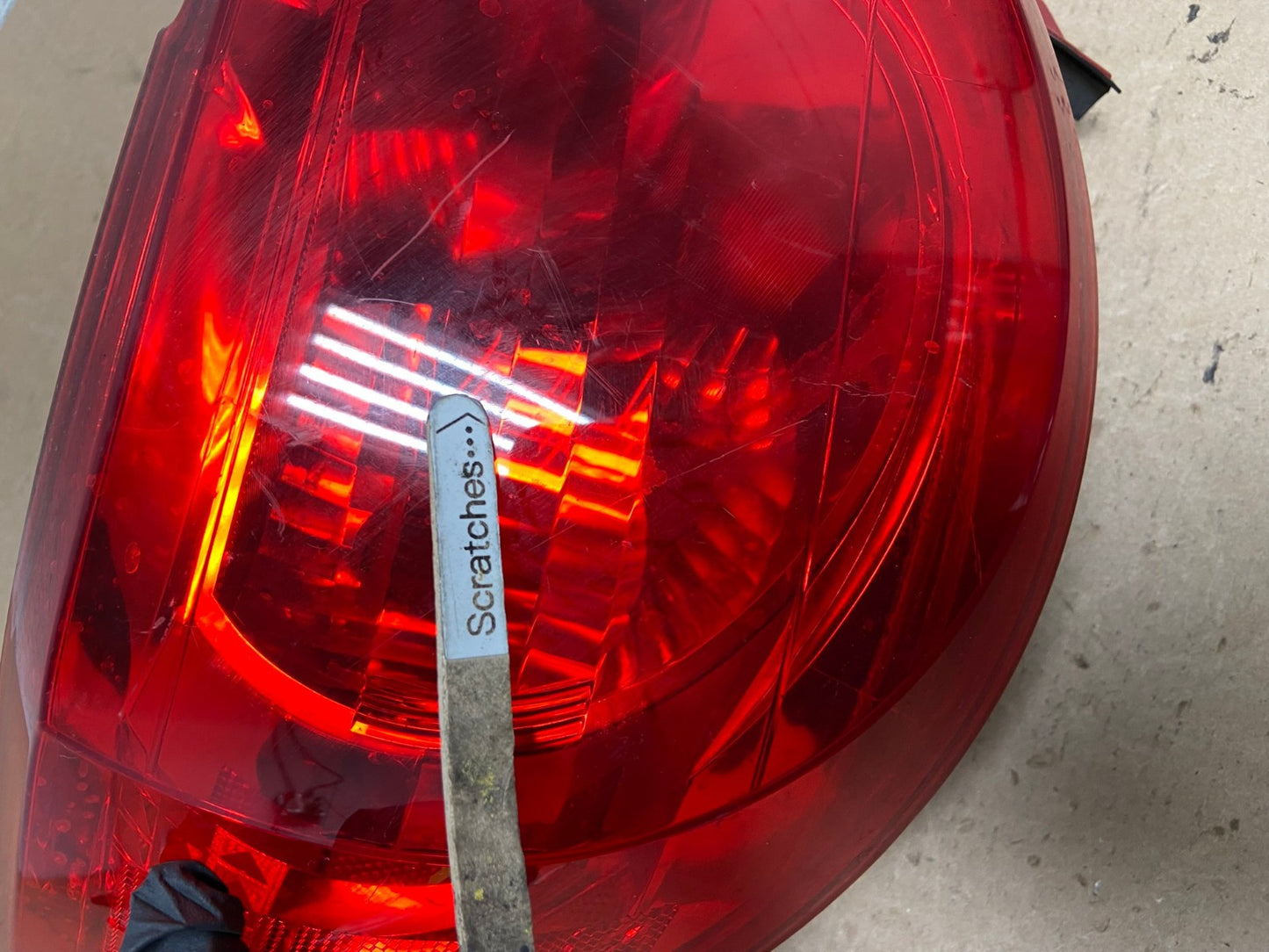 2009 2010 2011 2012 Chevrolet Traverse Left Driver LH Tail Light AF4773 LK3