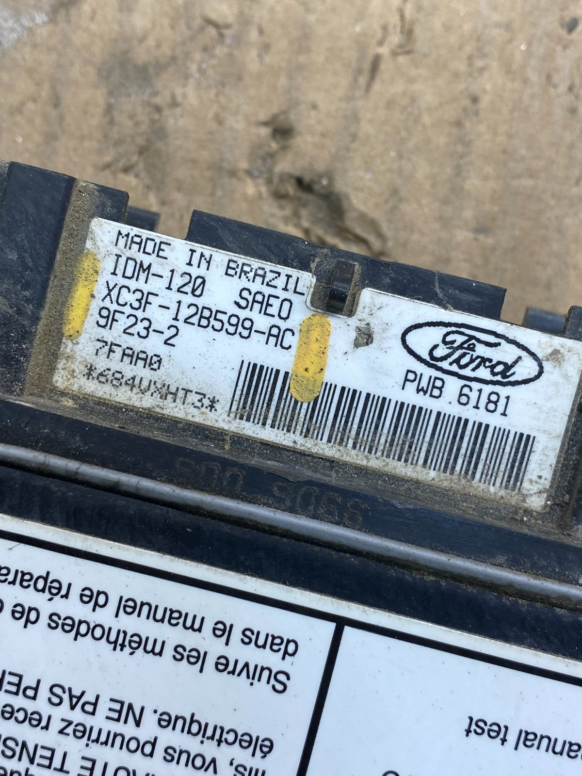 1999 to 2003 Ford F250 7.3L Diesel Driver Fuel Injector Control Module AI5084 DW2
