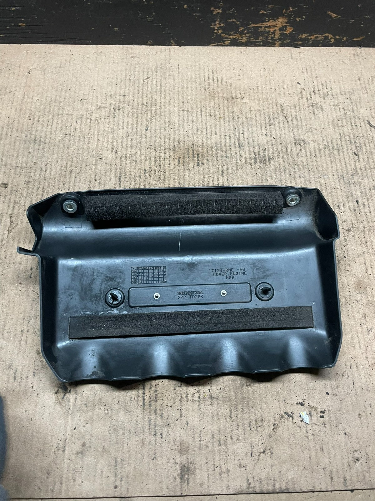 2007 to 2008 Honda Fit Engine Cover Trim Bezel 17124-rme-a0 T0525 DG4