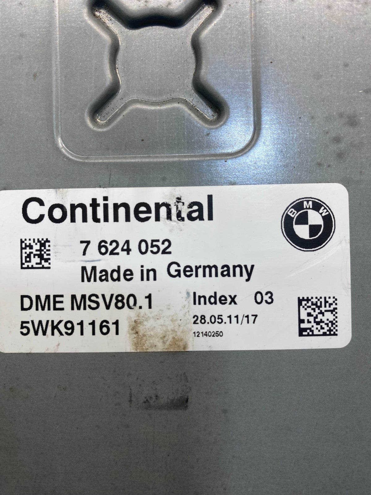 2007 - 2011 BMW 328i 528i E90 ECM ECU Engine Computer 7624052 AC8673 DG2