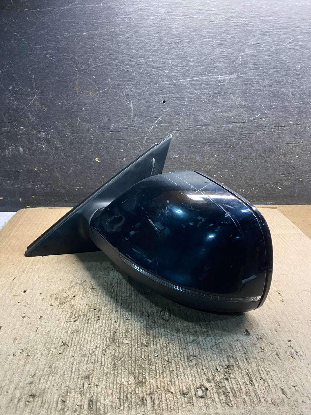2010 2011 2012 Audi Q7 Left Driver Lh Side View Heated Door Mirror Oem Z2510 MS2