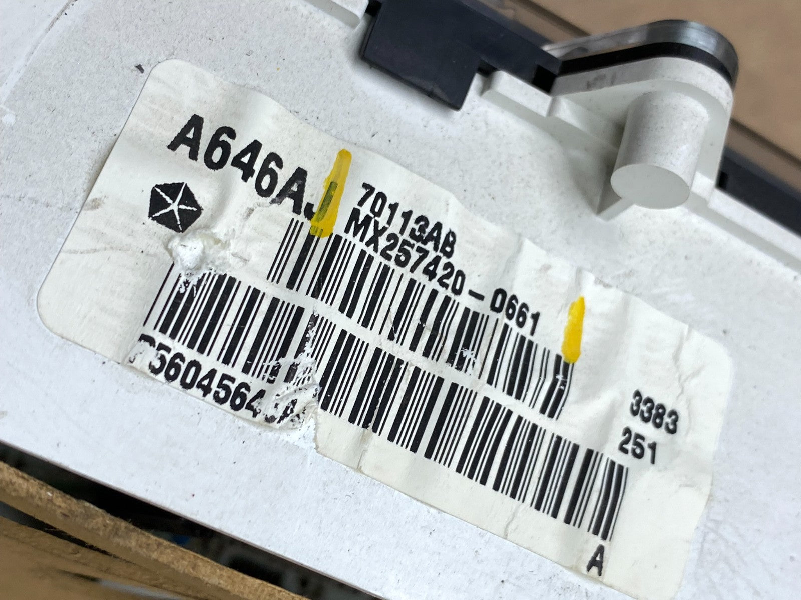 2004 Dodge Dakota Instrument Speedometer Gauge Cluster OEM T4470 DG5