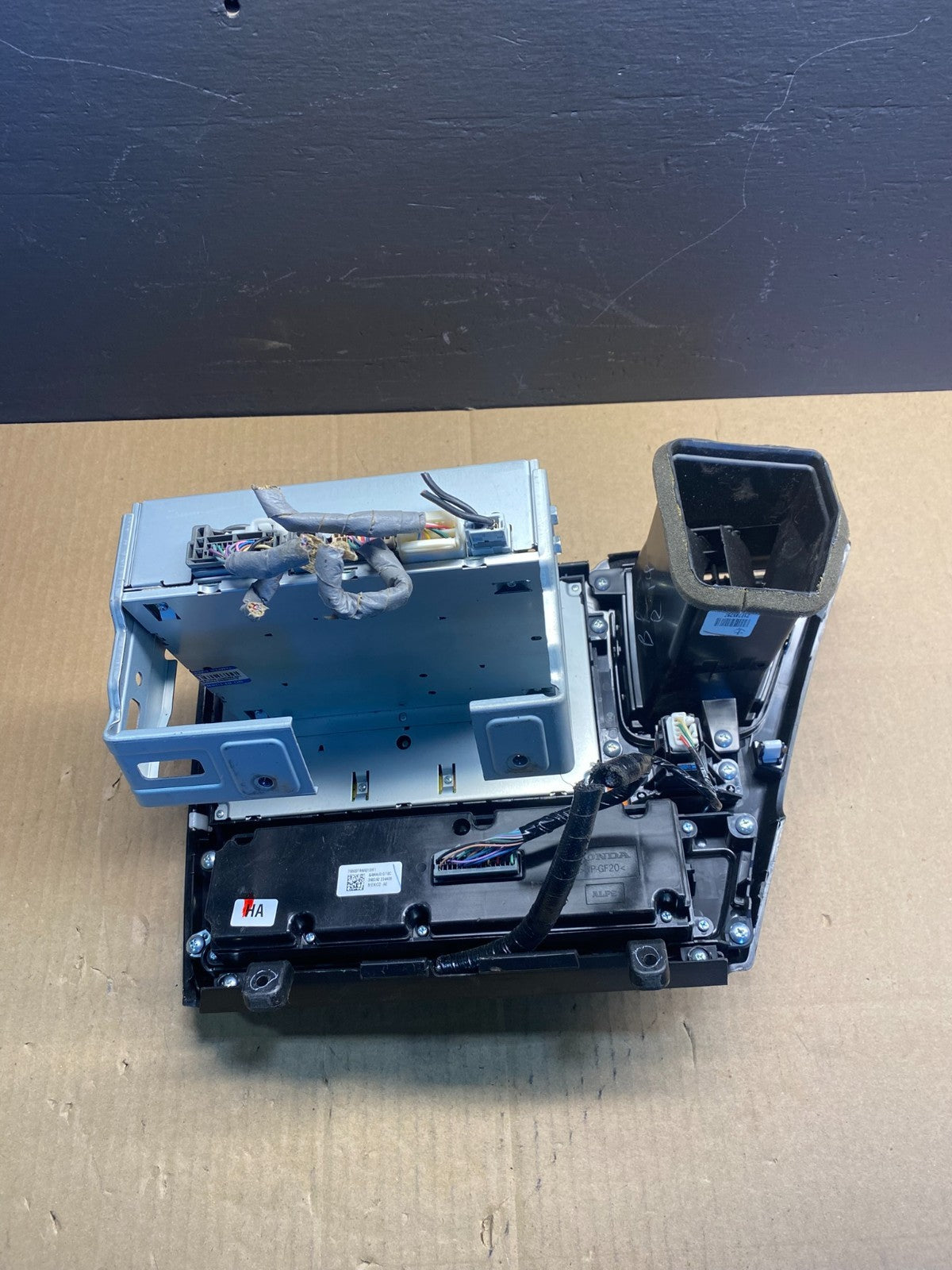 2013 Honda Civic Radio AM/FM Climate Control Air Vent Bezel AB4312 DG5