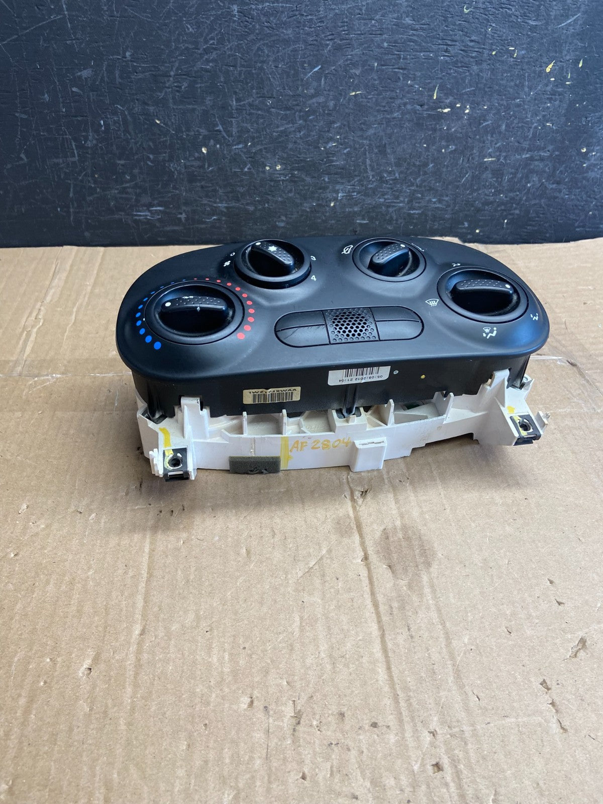 2012-2017 Fiat 500 HVAC Heater A/C Climate Control Switch Panel AF2804 DG3