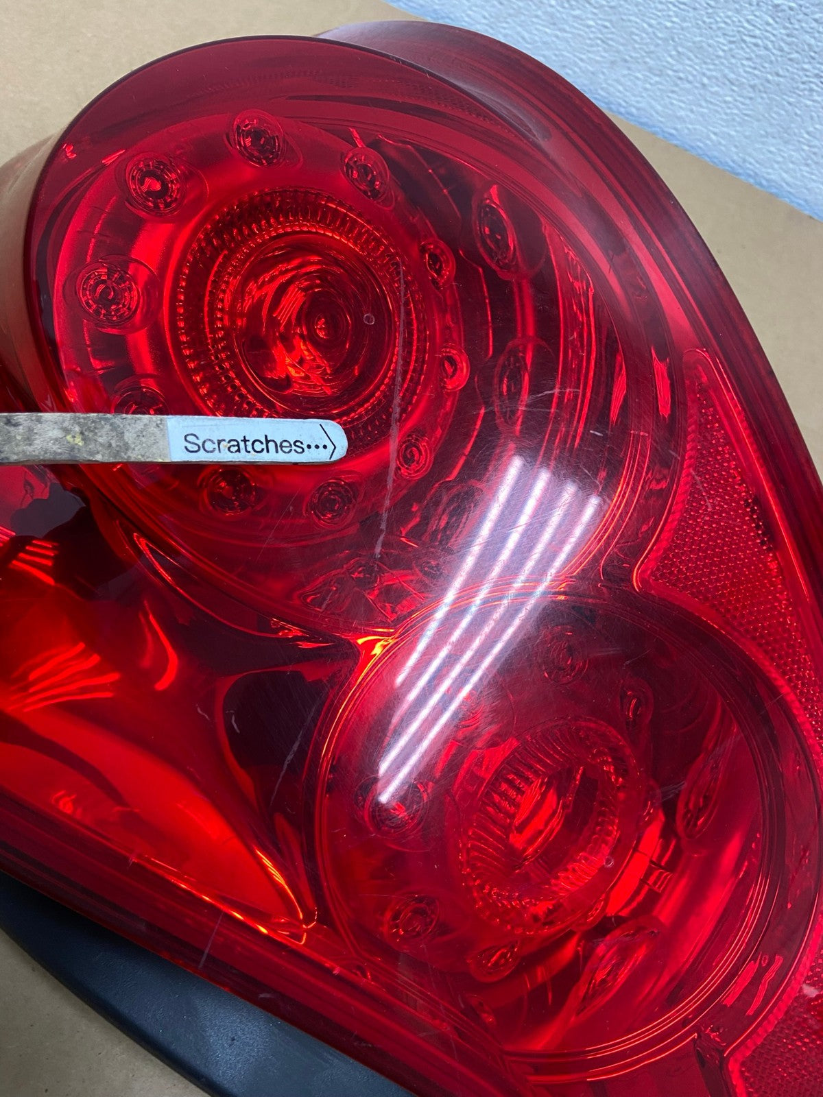 2007 to 2013 Infiniti G35 G37 Sedan Right Passenger Rh Tail Light AC7435 LK3