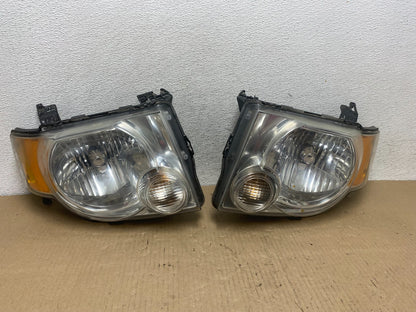 2008 to 2012 Ford Escape Headlights Left+Right Side Set Halogen AG7972 DW0