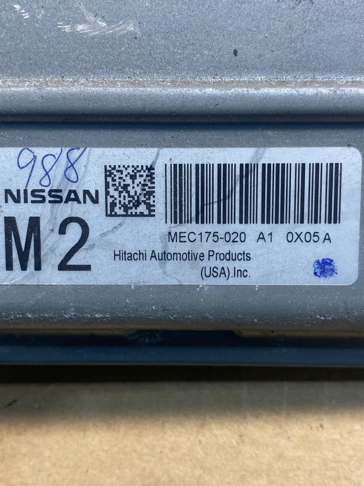 2010 2011 Nissan Armada QX56 5.6L Engine Control Unit ECU ECM Module ag6118 DG2
