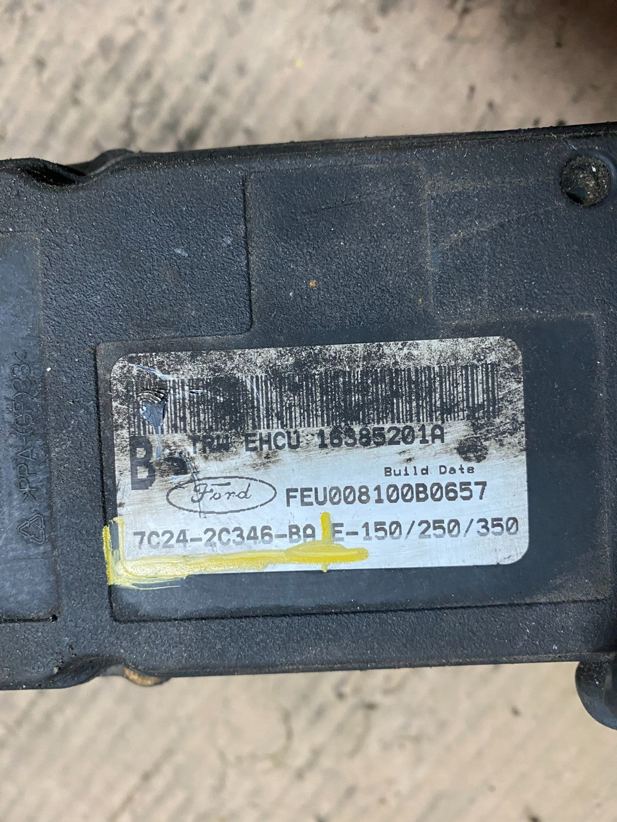 2006 2007 Ford E250 E350 ABS Pump Anti Lock Brake Module OEM v6835 DG9