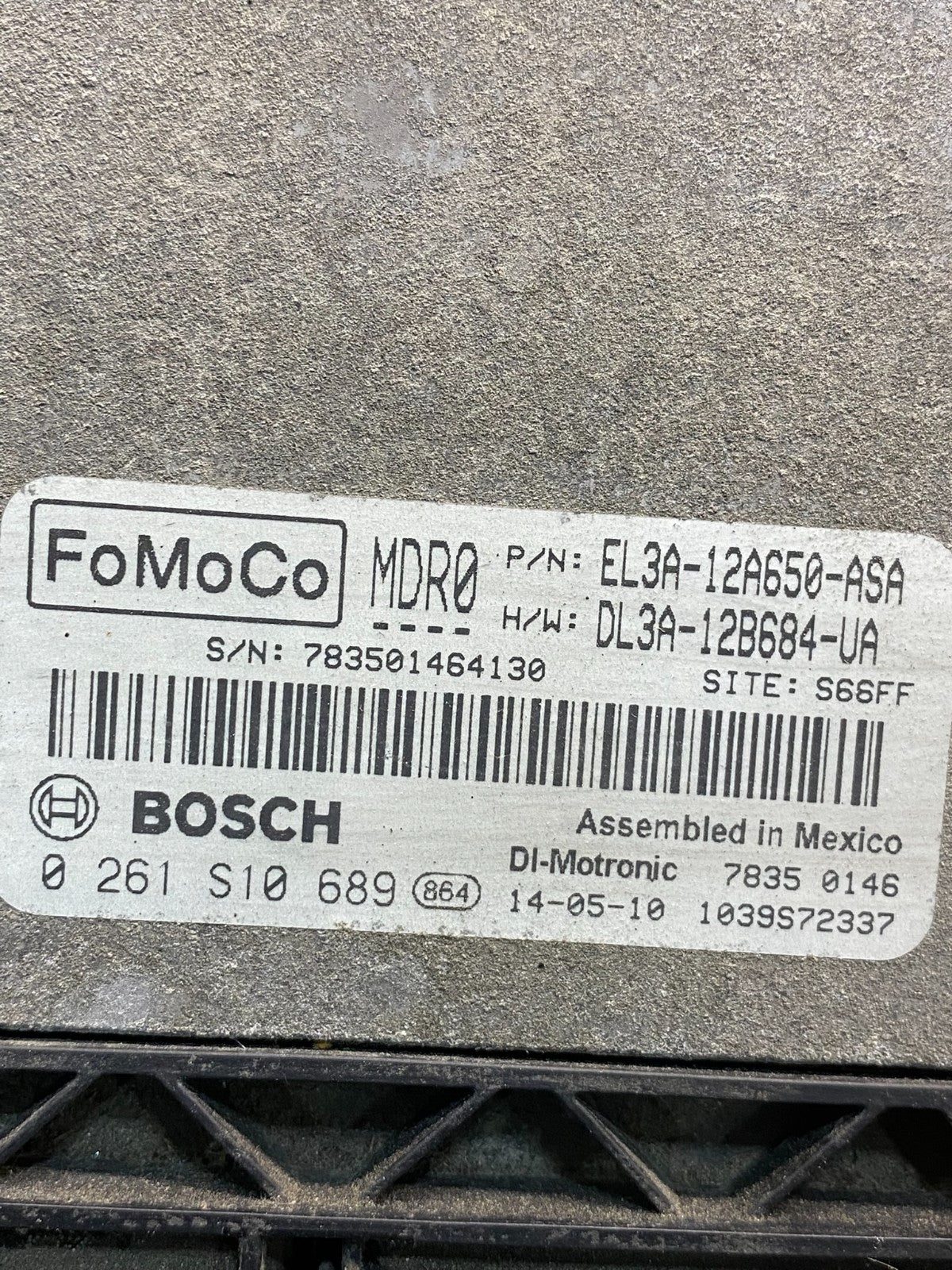 2014 Ford F-150 F150 3.5L Engine Control ECU Computer ECM ad7262 DG2