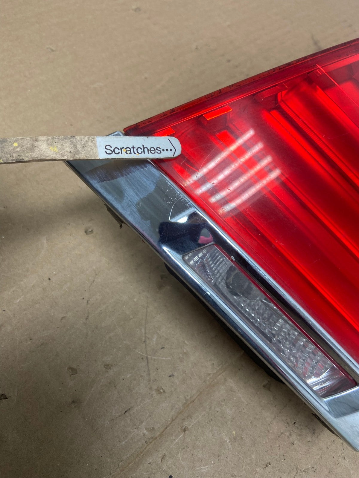 2009 - 2012 Bmw 7-Series F01 F02 750i Right Passenger Inner Tail Light AB8344 LK3