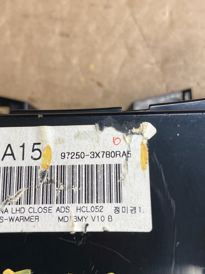 2011 - 2013 Hyundai Elantra Center Heater A/C AC Climate Control Panel AF1998 DG5