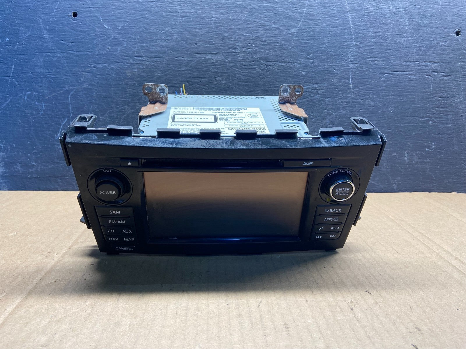 2013 to 2015 Nissan Altima Radio Screen Receiver AM-FM CD Player AF9456 DG0