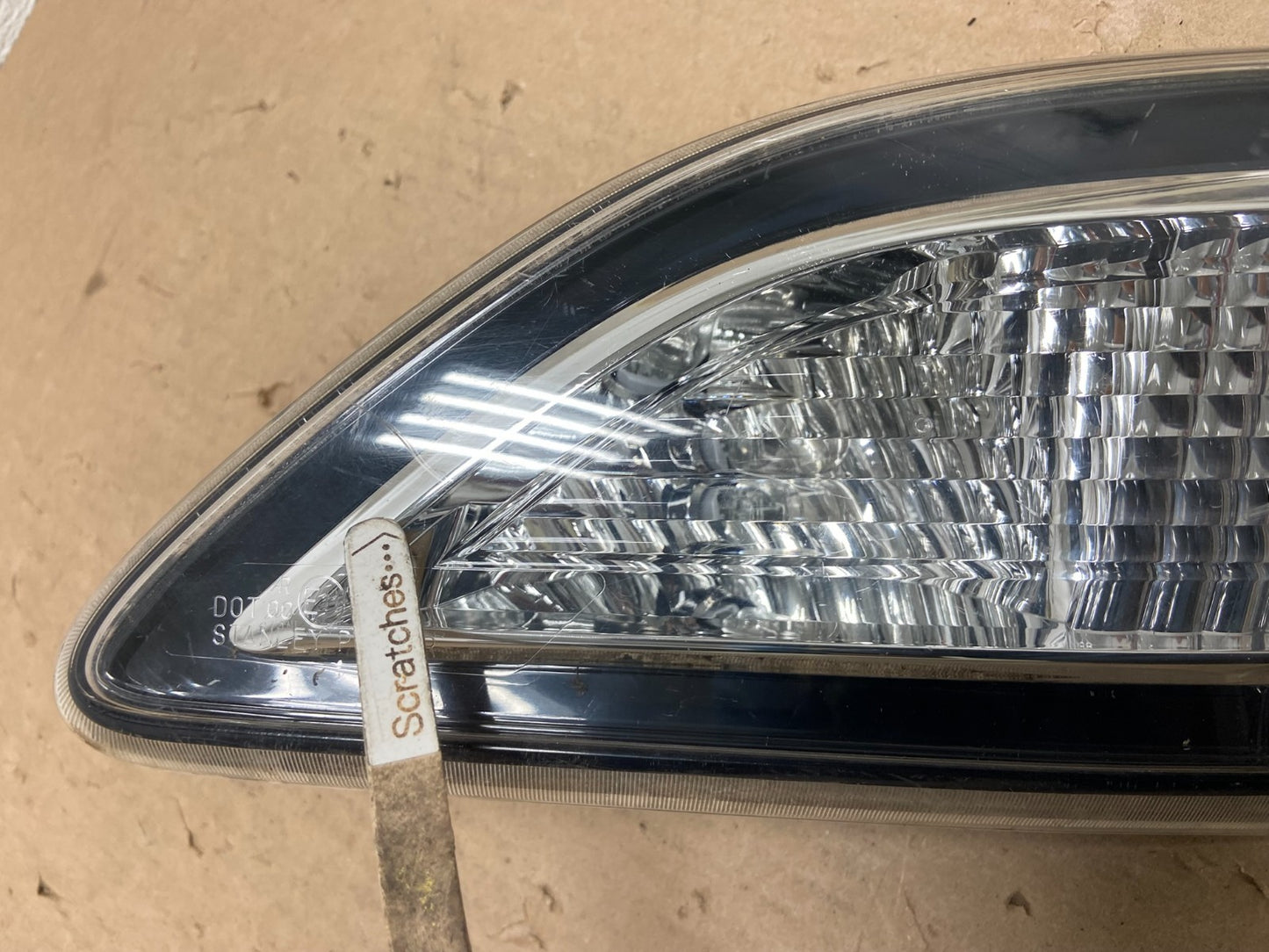 Sedan 2010-2013 Mazda 3 Right Passenger RH Side Inner Tail Light AG5810 DW3