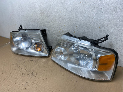 2004 to 2008 Ford F-150 F150 Left+Right Halogen Headlights AI1002 DW1