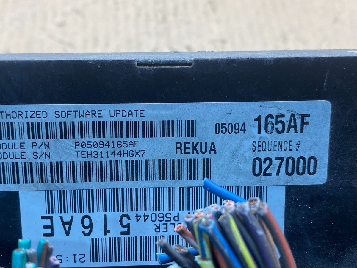 2005 2006 Jeep Grand Cherokee 3.7L ECU ECM Engine Control Module AH3317 DW2