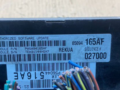 2005 2006 Jeep Grand Cherokee 3.7L ECU ECM Engine Control Module AH3317 DW2