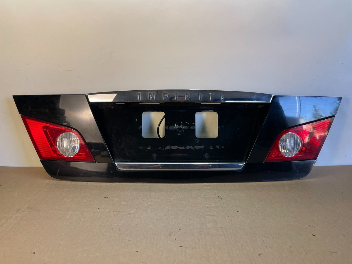 2006 2007 Infiniti M35 Rear Trunk Panel Trim Molding W/ Lights ah0314 DG0