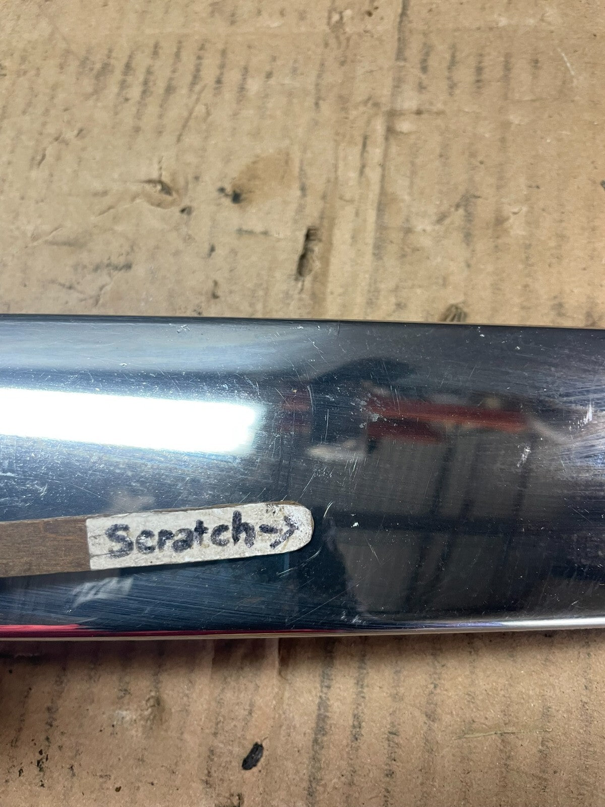 2010 Mitsubishi Endeavor Rear Chrome Trunk Trim Molding M6109 DG6