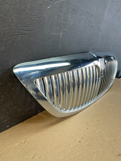 2003 to 2011 Lincoln Town Car Front Upper Grille Grill Chrome W/Emblem AE3767 DG2