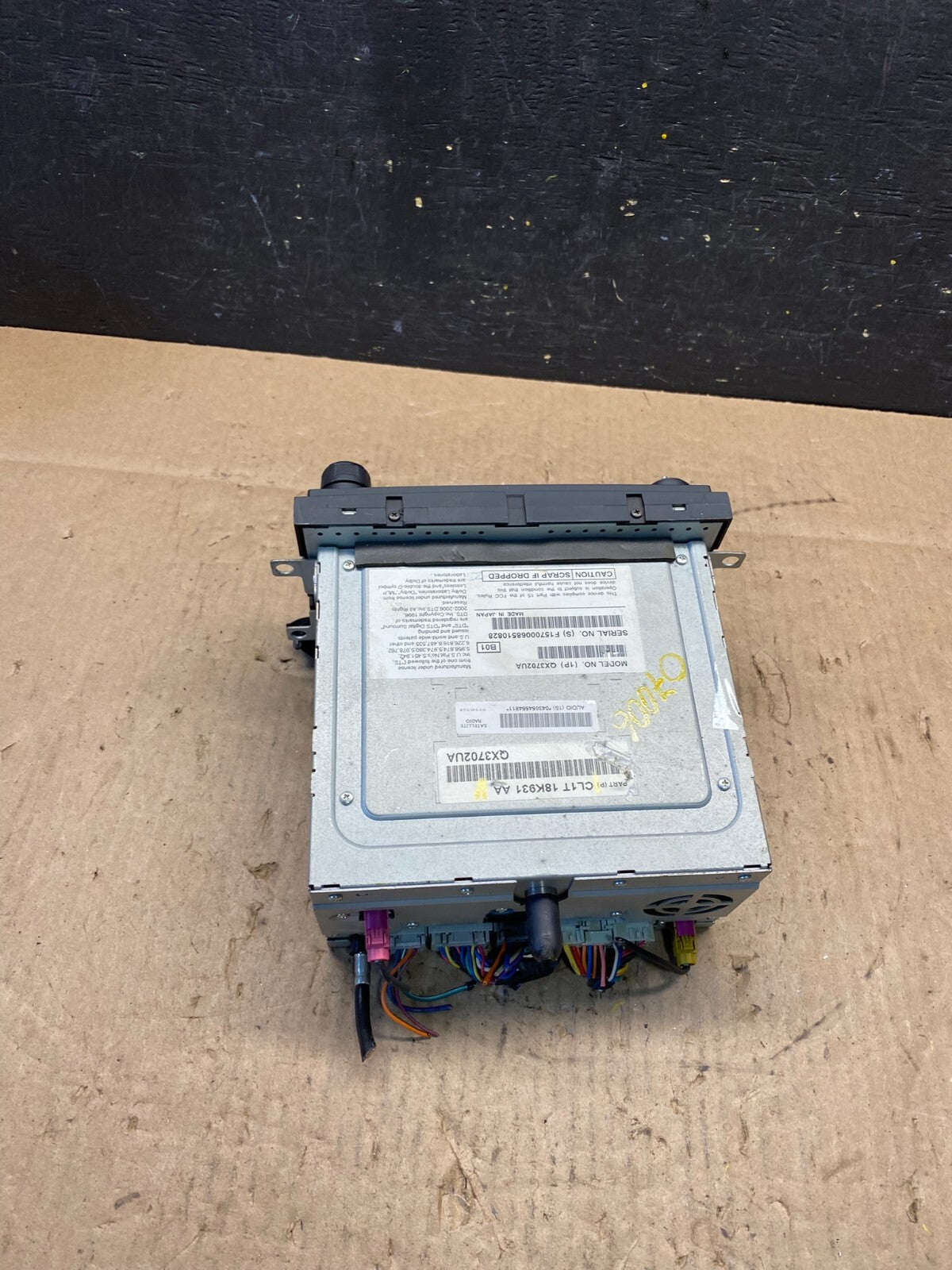 2012  Ford Expedition Explorer Radio CD Player Screen Display O7006 OEM DG5