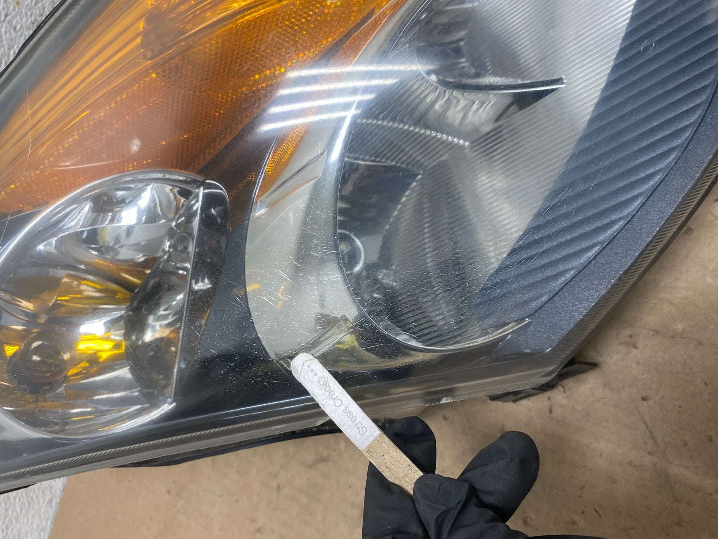 Sedan 2007 to 2009 Nissan Altima Right Passenger Halogen Headlight AG4766 DW3
